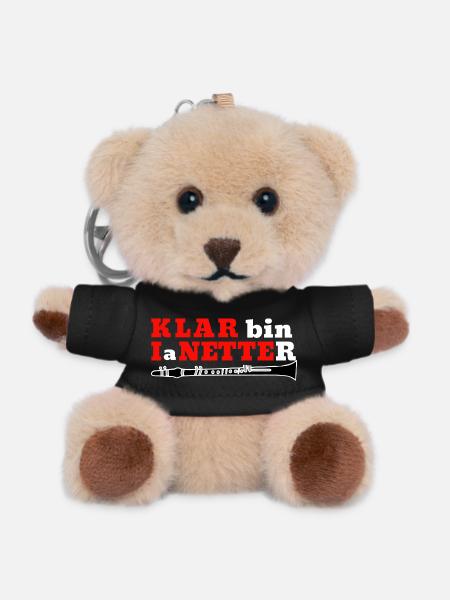 Clarinet - Klar bin I a Netter - Clarinetist - Teddy Keyring - black