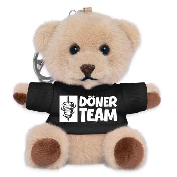 Döner Team - Teddy Schlüsselanhänger - Schwarz - Vorne