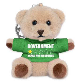 The government would not recommend it. Anti-Direction - Teddy Keyring - green - Front