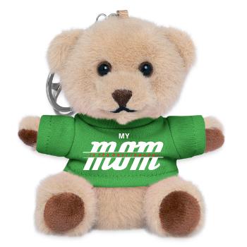 My Mom The Best Teacher Shirt - Teddy Schlüsselanhänger - Grün - Vorne