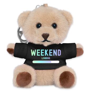 Weekend loading Weekend and leisure - Teddy Keyring - black - Front