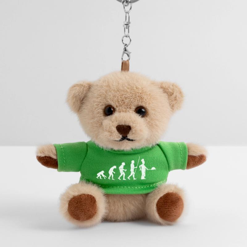 Bäcker Evolution Distressed Look Teddy Schlüsselanhänger