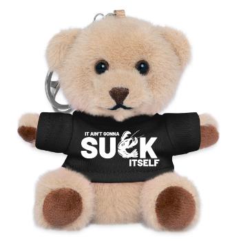 Ain't Gon't Suck Self Tee - Teddy Schlüsselanhänger - Schwarz - Vorne
