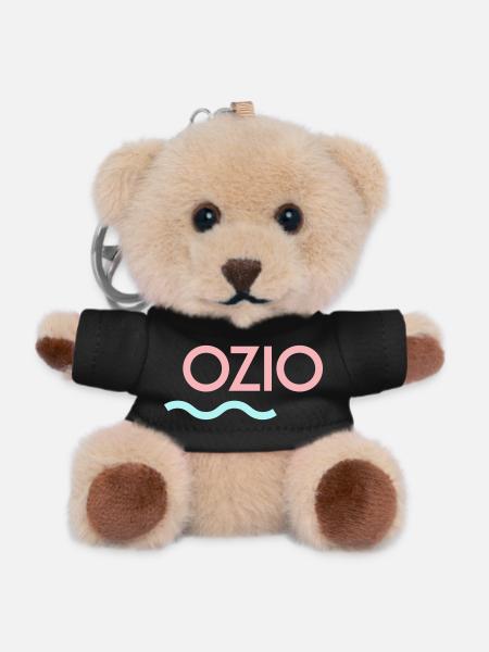 OZIO - Porte-clés ourson - noir