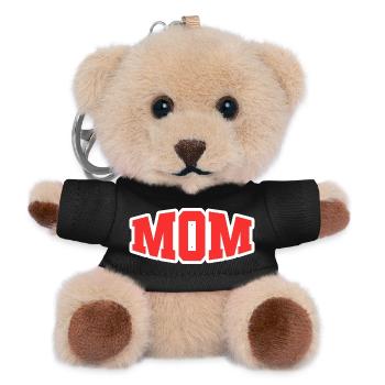 Maman - Porte-clés ourson - noir - Devant