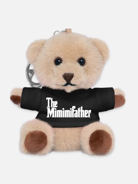 Lustige Sprüche Mimimi Humor Heul Leise - Teddy Schlüsselanhänger - Schwarz