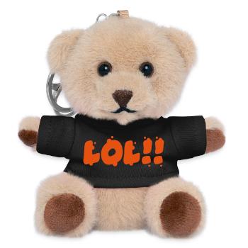 2541614 14950214 lol - Teddy Schlüsselanhänger - Schwarz - Vorne