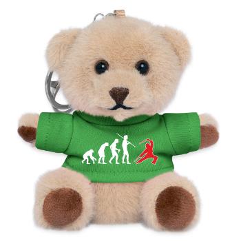 Escrima Evolution 4 - Teddy Schlüsselanhänger - Grün - Vorne