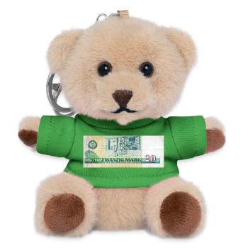 20 mark der ddr - Teddy Schlüsselanhänger - Grün - Vorne