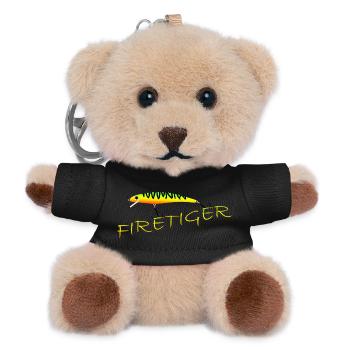 Firetiger - Teddy Schlüsselanhänger - Schwarz - Vorne