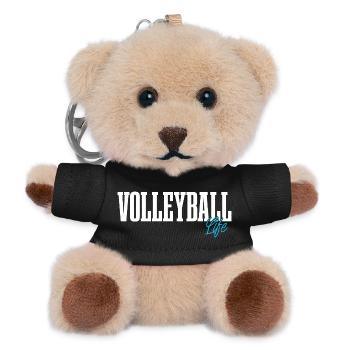 Volleyball - Teddy Keyring - black - Front