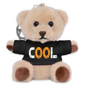 Cool moderne et jeune - Porte-clés ourson - noir - Devant