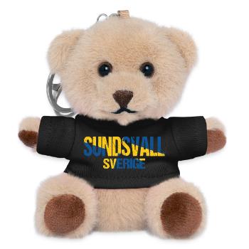 Sundsvall Servige - Teddy Schlüsselanhänger - Schwarz - Vorne