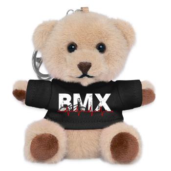 BMX Pulse Graphic Tee - Teddy Keyring - black - Front