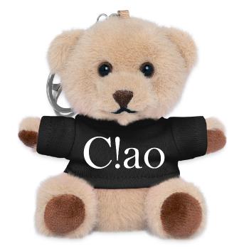 Ciao - Teddy Schlüsselanhänger - Schwarz - Vorne