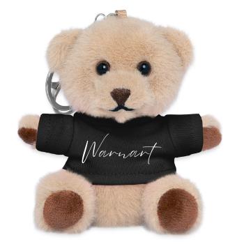 Warnart Name T-Shirt Geschenk Für Männer - Teddy Schlüsselanhänger - Schwarz - Vorne
