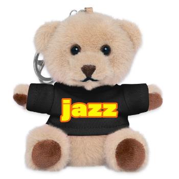 JAZZ - Teddy Schlüsselanhänger - Schwarz - Vorne
