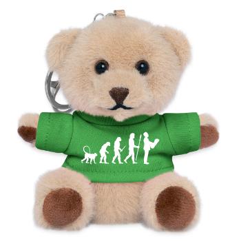 The development of an architect - Teddy Keyring - green - Front