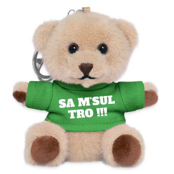 Youth, Texting, News - Teddy Keyring - green - Front