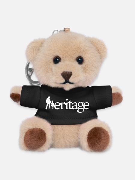INHERITANCE! (family, dad, mom, children) - Teddy Keyring - black
