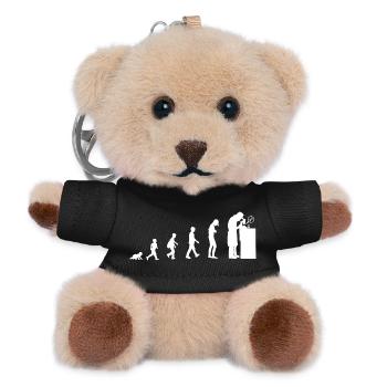 biologist-01 - Teddy Keyring - black - Front