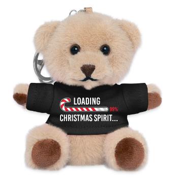 Loading Christmas Spirit 99 Percent Gamer Funny  - Porte-clés ourson - noir - Devant