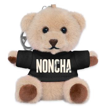 Noncha - Teddy Keyring - black - Front