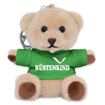 Coastal Child - Teddy Keyring - green - Front