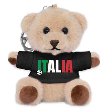 Italia Football - Teddy Keyring - black - Front