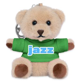 JAZZ - Teddy Schlüsselanhänger - Grün - Vorne