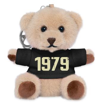 Jubiläum 1979 - Teddy Schlüsselanhänger - Schwarz - Vorne