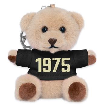 Jubilee 1975 - Teddy Keyring - black - Front