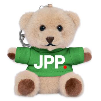 JPP | Humor Fatigue Minimalist Office - Teddy Keyring - green - Front