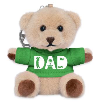  golf dad papa golfer  - Teddy Schlüsselanhänger - Grün - Vorne