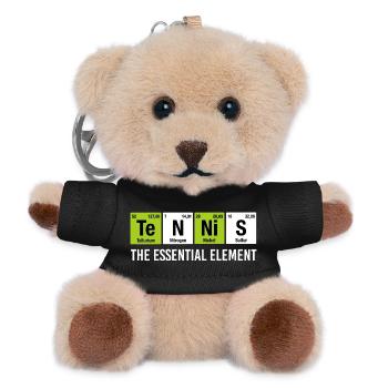Tennis Essential Element Funny Chemistry - Teddy Keyring - black - Front