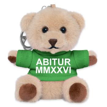 ABI Abitur - Teddy Schlüsselanhänger - Grün - Vorne