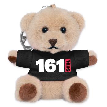 161 - STBL - Teddy Schlüsselanhänger - Schwarz - Vorne