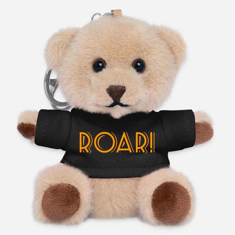 ROAR! - Porte-clés ourson - noir