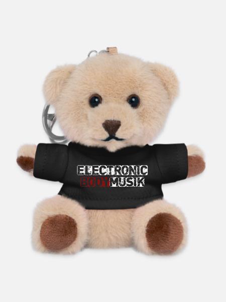 Electronic body music - Teddy Keyring - black