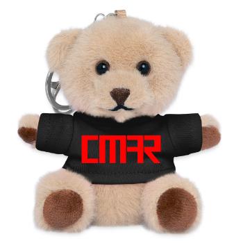 Omar Vorname Schrift arabisch name geschenkidee - Teddy Schlüsselanhänger - Schwarz - Vorne