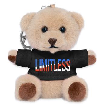 Limitless - Teddy Keyring - black - Front