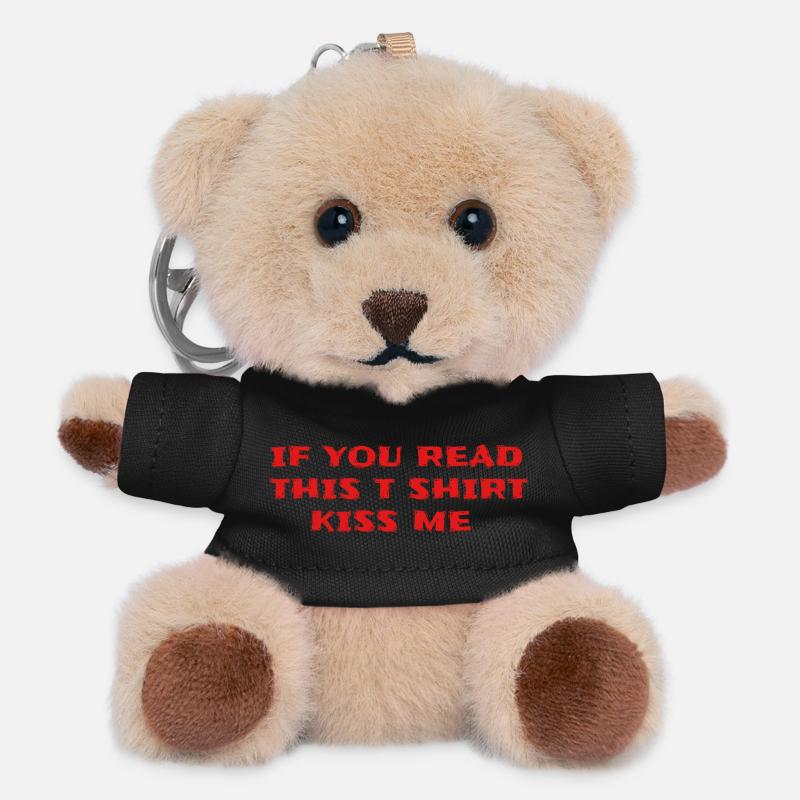 T-shirt Message Scathing Black Humor - Teddy Keyring - black