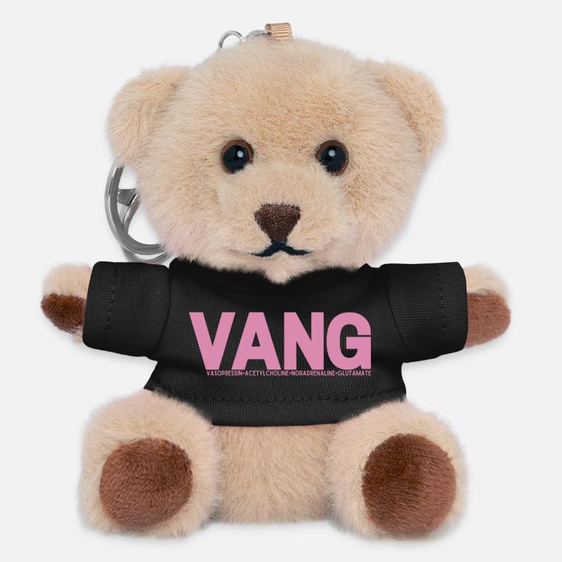 VANG - Porte-clés ourson - noir