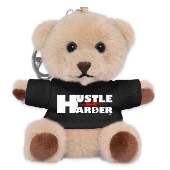 Dynamic Bold Lightning Graphic Design - Teddy Keyring - black - Front