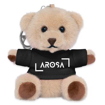 Arosa - Teddy Schlüsselanhänger - Schwarz - Vorne