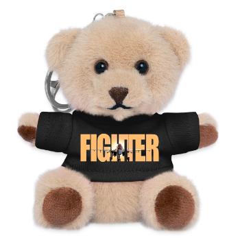 Fighter Su-30SM - Teddy Keyring - black - Front