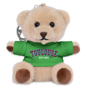 Toulouse Est. 1975 - Teddy Keyring - green - Front