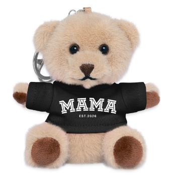 Mama geest. 2026 - Teddy Schlüsselanhänger - Schwarz - Vorne