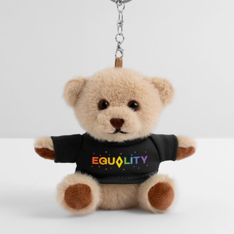 Equality – Colorful Statement for Diversity & Respect Teddy Keyring