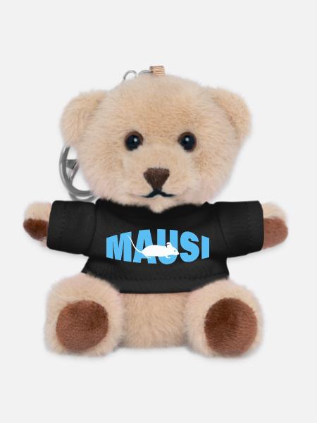 MAUSI - Teddy Schlüsselanhänger - Schwarz